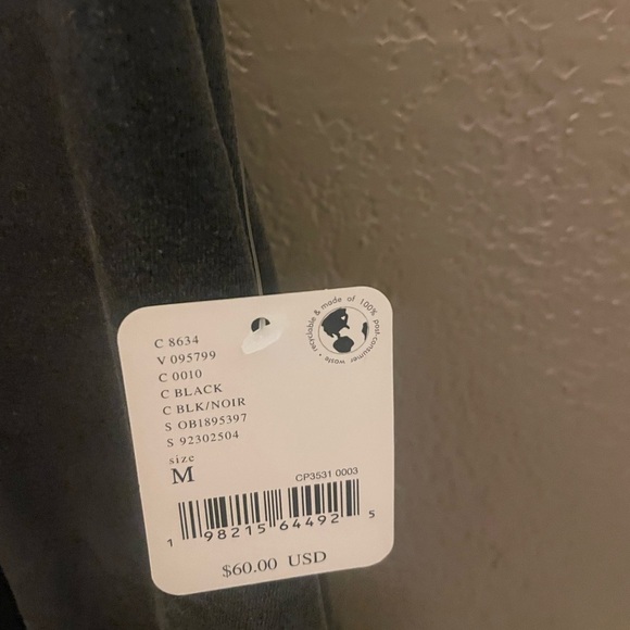 Free People Hot Shot Mini Dress Medium Black NWT - Picture 4 of 6